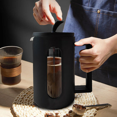 クラシックデザイン 600ml セラミック フランスプレス 家庭でコーヒーを飲むのに最適