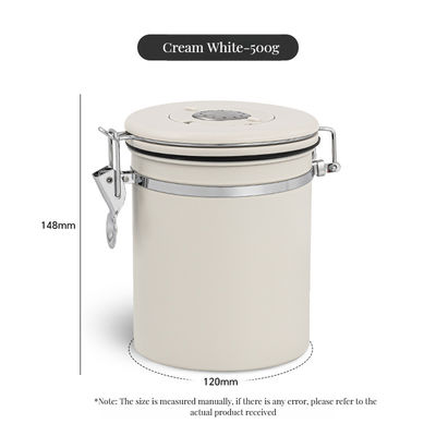 食品保管パッケージ 保存可能な 304 ステンレス コーヒー缶