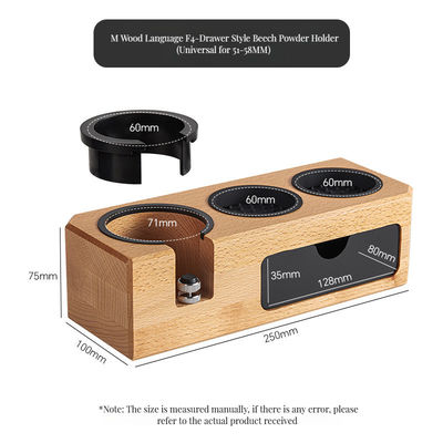 コーヒー ミルク スポンサー 泡ミキサー 固木 コーヒー タンパー スタンド 柄 支架