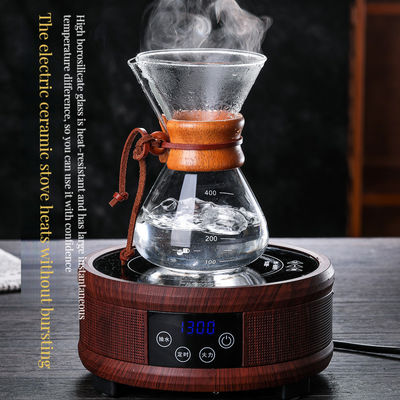 400ml 容量 手作りコーヒー ボロシリケート ガラス フィルタ付き コーヒー メーカー