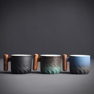 モダンデザイン ノルディック セラミック キャンプ用コーヒー・ティーカップ 1本容量 70ml
