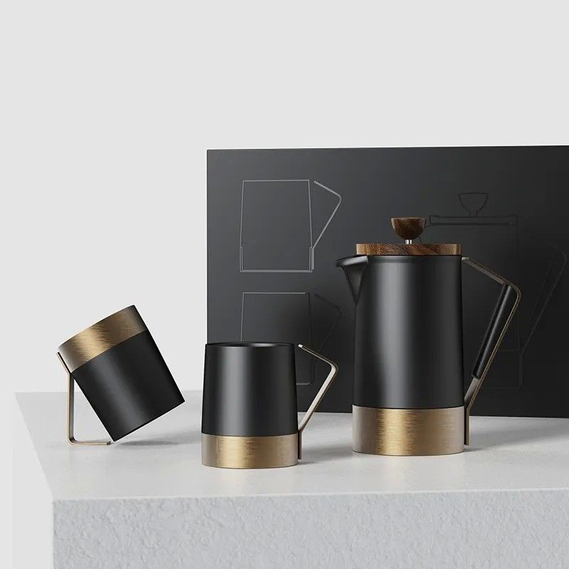 デラックス ハーモニー パーソナライズド オリジナルデザイン クリエイティブ セラミック カフェカップ ギフトボックスセット