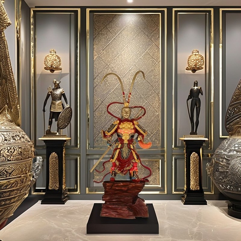 ホーム 飾り付け 黒神話 日向 武光 樹脂 絵 贈答品 中国文化 ファン