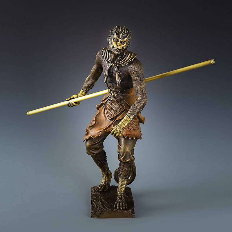 デラックス 3D 武光像 ブラック・ミスの記念日プレゼント カスタム合金銅鋳造