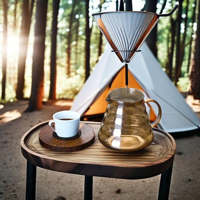 高ボロシリケートセラミックコーヒーポット 製造セット 金属フィルターと紅茶注入器