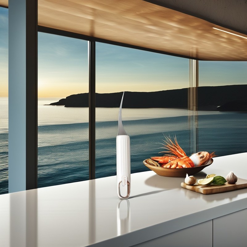 メタルキャリブ・デベイナーナイフと魚のスケール加工ツール