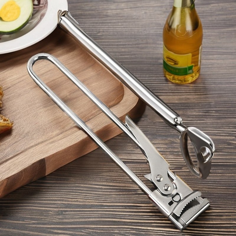 ステンレス鋼 調節可能 簡単に握れる プレゼント用 缶開け機