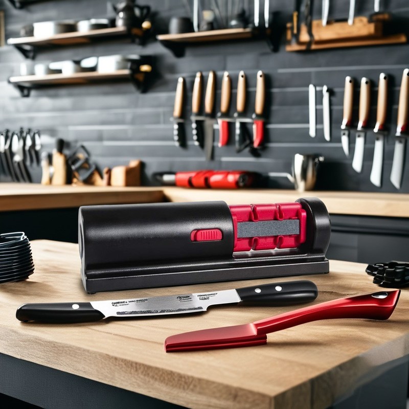 4対1 セラミック ダイヤモンド 手動 家用 道具 鉄鋼 ナイフ カーボン 鋼 ナイフ シャーパー
