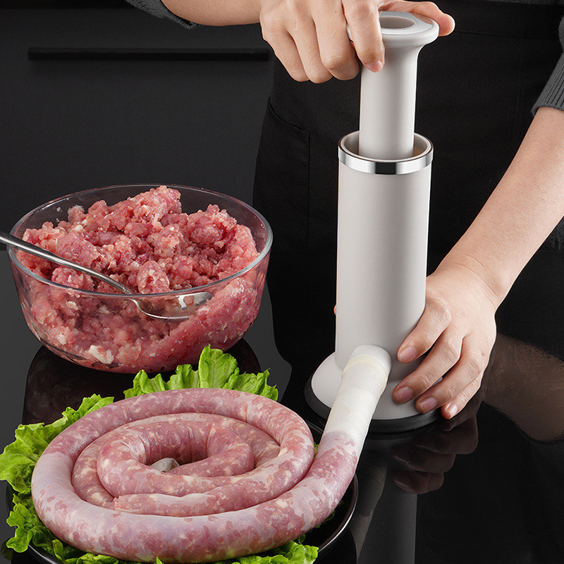 アルミの肉解凍用トレイ 国境を越えた熱い販売 小型手動ソーセージとミートボールメーカー プラスチックエネマツール