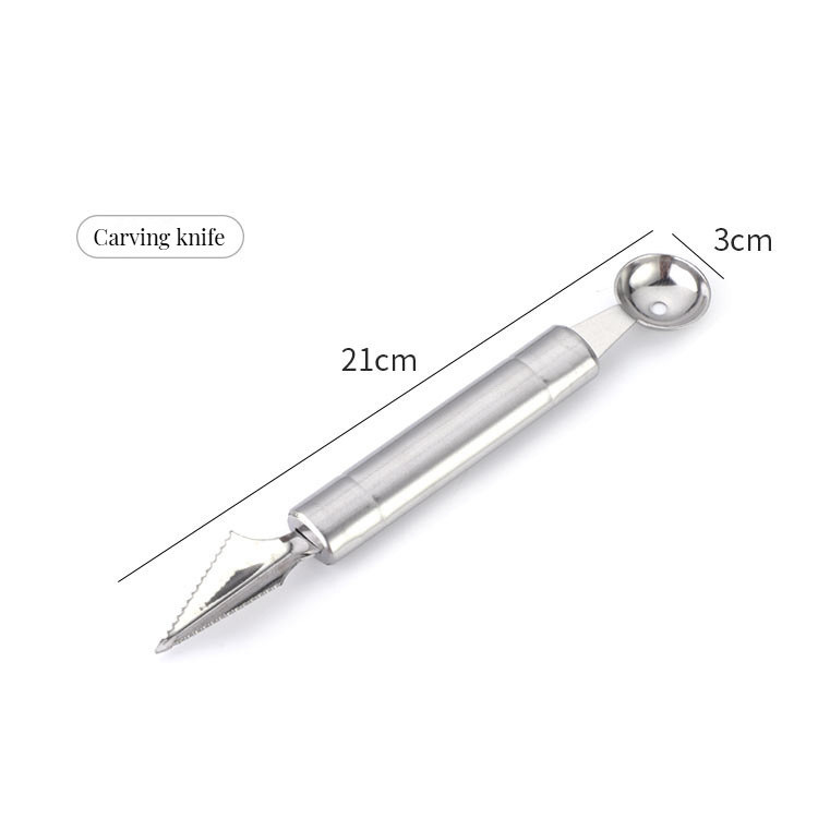 マルチファンクションキッチンツールのための手用野菜切断機と水瓜ボールスプーンセット