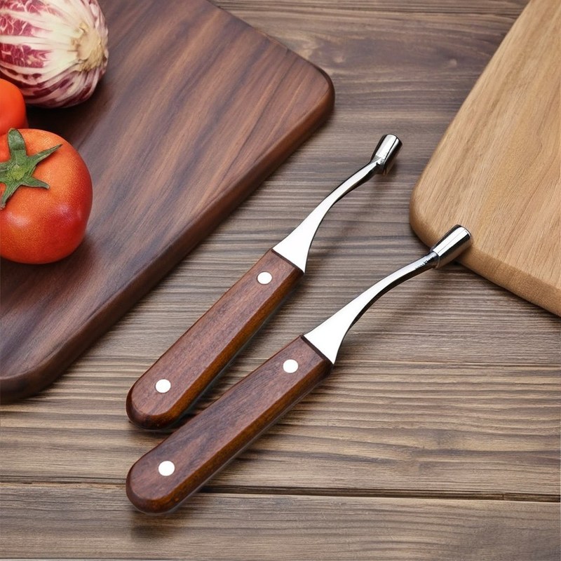 ロゴ オーダーメイド ロゴ 多目的ステンレス鋼のキャベツ剥き機と魚腹ナイフ