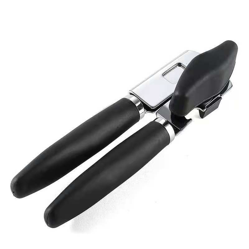 カスタム多機能ステンレス鋼缶開き機 滑らかな縁と木製のハンドル