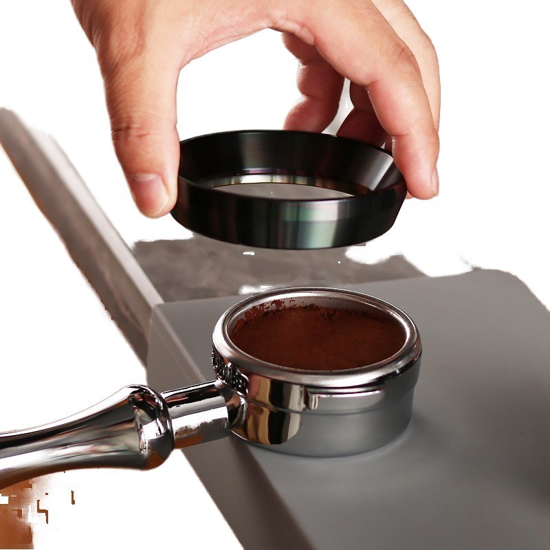 メタル エコフレンドリー カフェ ドーシング デバイス 携帯用フンネル インテリジェントリング ポータフィルター