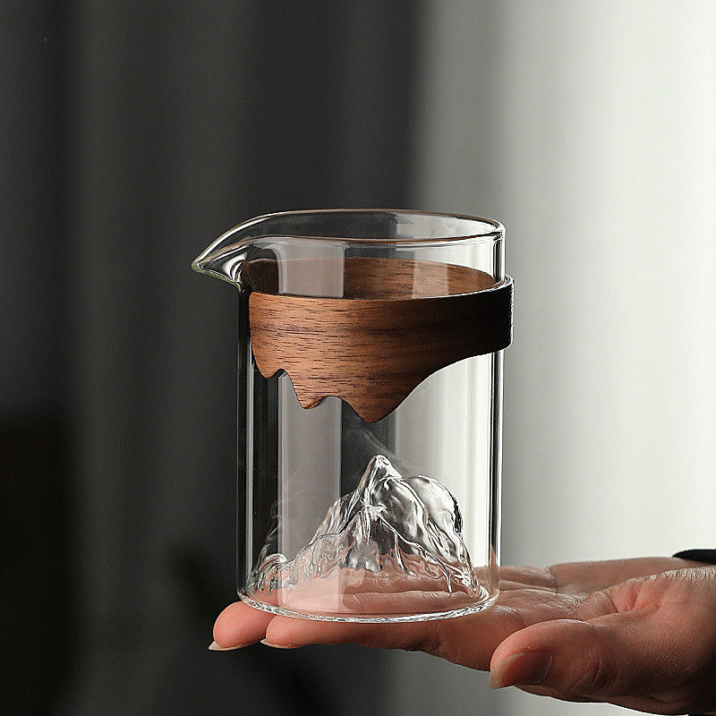 オーダーメイド セラミック ガラスカップ 茶 水 ミルク カフェ セット 240ml 環境に優しいデザイン