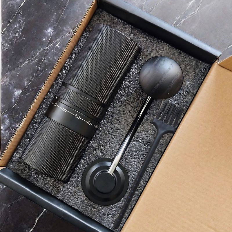 完璧なプレゼント 箱付き 食器 電気 エスプレッソ 磨き機 ポータブル アルloy マニュアル カフェ C2