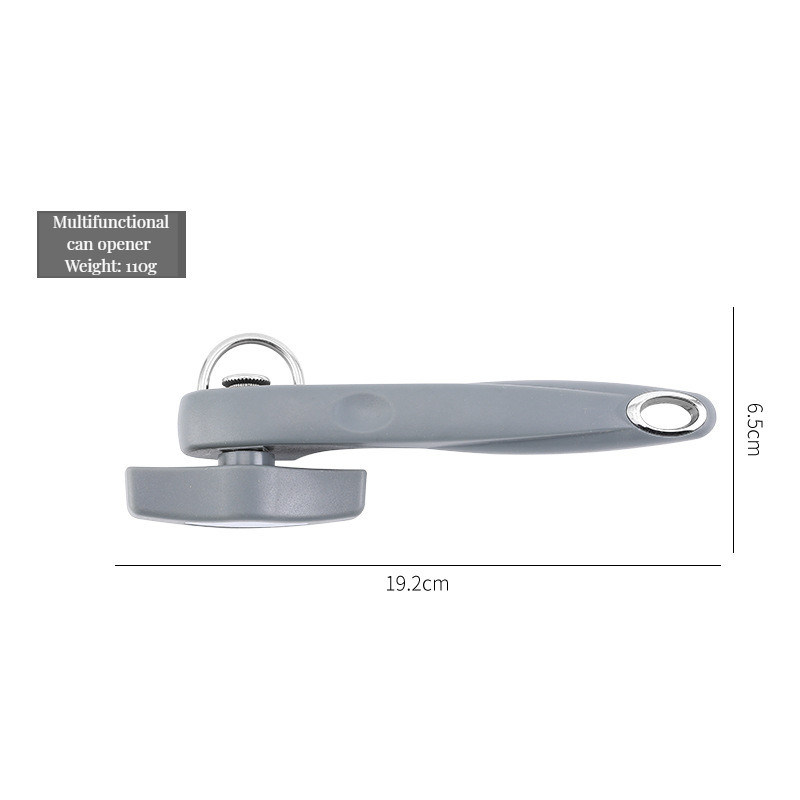 ターンノブデザインとカスタマイズ可能なロゴで,努力のない耐久性ステンレス鋼缶開け機