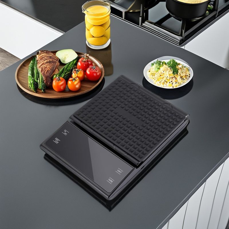 バックライト付きLCDとタイマー 3kg/0.1g バッテリー駆動 体重測定用のコーヒー滴量計