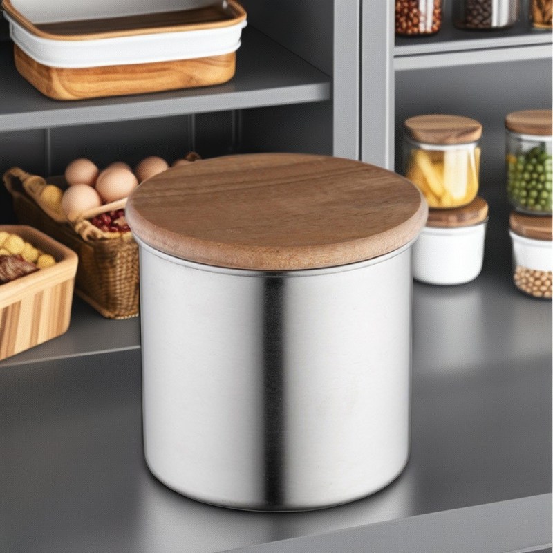 商用購入者 スムージーバーのための多サイズステンレス鋼真空貯蔵器