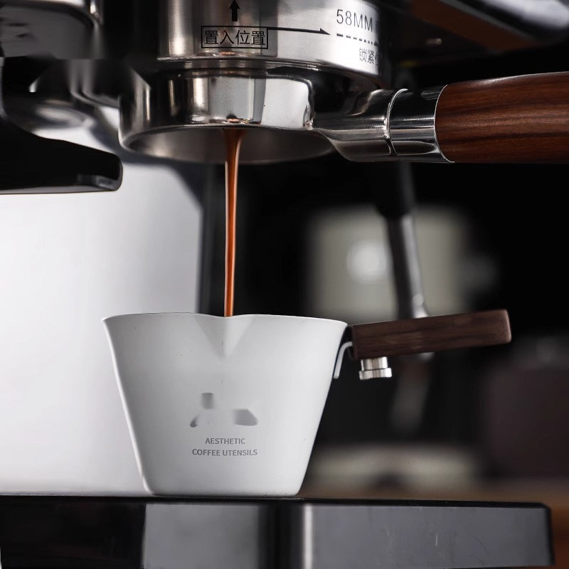 レストランのコーヒーとティーツールのためのスタッドレスタイヤエスプレッソショットカップ