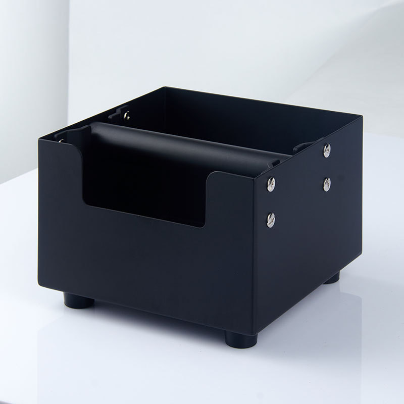 キューボイドタンパーマットノックボックス ミニマリストデザインスタイル ステンレス鋼 引換バー 防滑ベース 食品安全シリコン