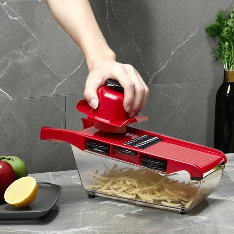 備品 耐久性 キッチン ツール 汎用性 16 刃 バンブー ステンレス スチール 食品 チョッパー