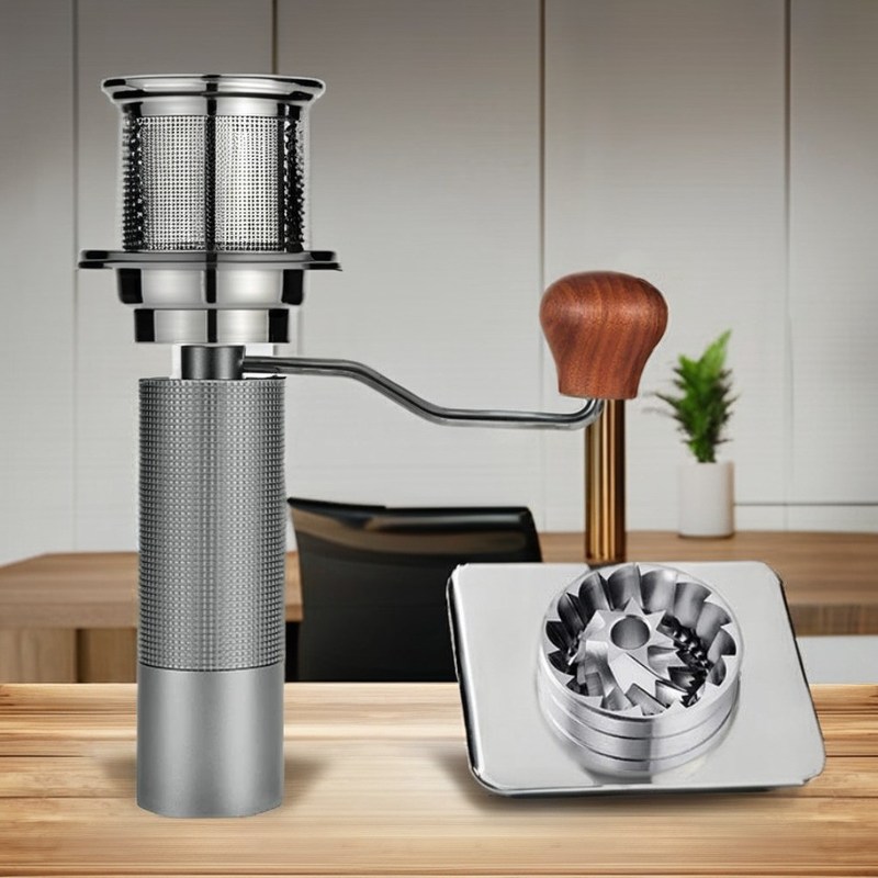 ロゴ オーダーメイド ロゴ 受け入れられる 手動 商用 ストック付き 氷色のコーヒー機